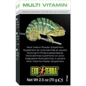 Мультивитаминный порошок для рептилий Hagen Exo Terra Multivitamin 70 г
