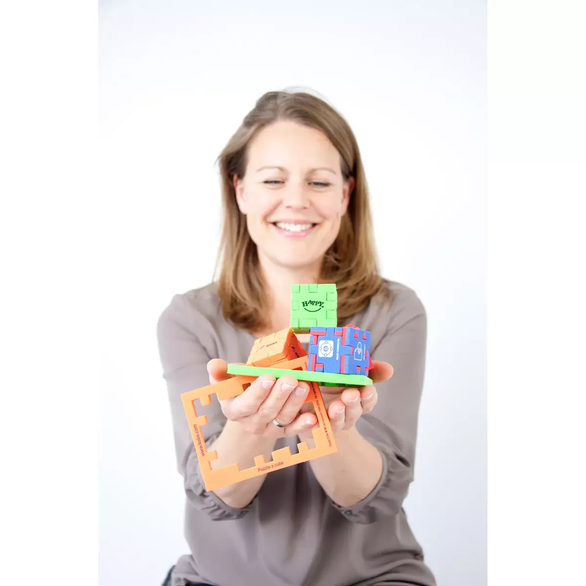 3D Puzzle Smart Happy Cube 24 pcs Original Photo 5