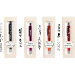 Pen Cresco model 595047 — gift pen with printed 'for grandma' design in case