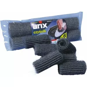 Steel Wool Cleaning Pads Arix T5606 — pack of 6