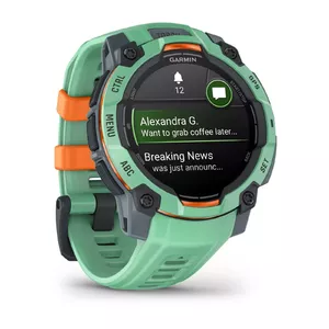 Viedpulkstenis Garmin Instinct 3 AMOLED Zaļš
