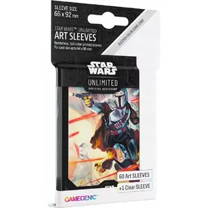 Card Sleeves Gamegenic Star Wars Unlimited — Art Sleeves 'Mandalorian' by Gamegenic