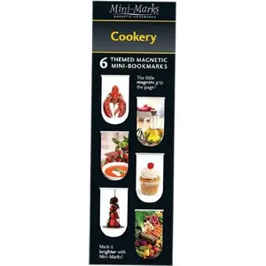 Magnetic Recipe Bookmarks IF Cookery set of 6