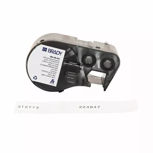 Self-adhesive Printer Labels Brady M4-86-461 — Polyester, 6.67×1.52 cm, Black on White, 120 pcs
