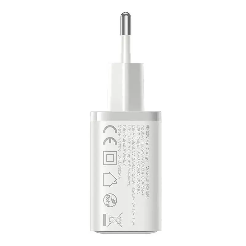 Joyroom TCF15 двухпортовый зарядник 30W Photo 4