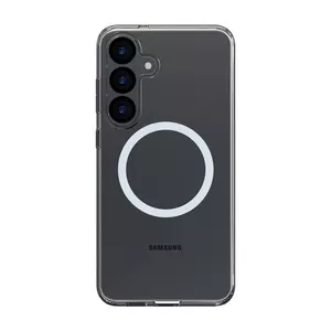 Magnetic phone mount Torras Guardian S25+ Clear — compact magnetic car and desk holder, transparent finish