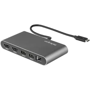 Thunderbolt 3 Mini Dock StarTech.com TB3DKM2HDL Dual Monitor HDMI 4K 60Hz