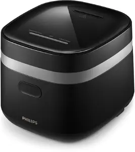 Электрическая скороварка Philips 3000 series HD3090/80, черная, 436 Вт, 8 автоматических программ