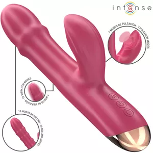 Vibrators INTENSE silikons sarkans