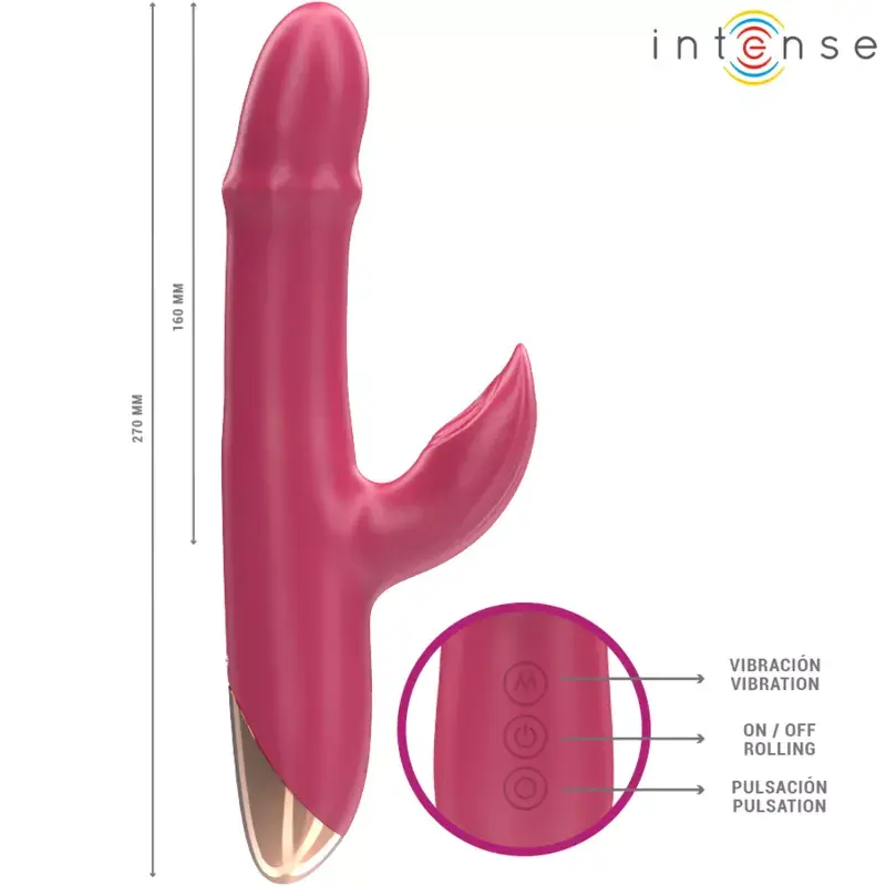 Вибратор INTENSE Chloe Multifunction Photo 5