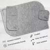 VILSTO PLACEMAT-SET-18pcs-LGREY felt placemats 18pc Photo 4