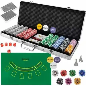 Poker set Malatec POKER 500 chips in case HQ 23529 – 500 chips, compact carrying case