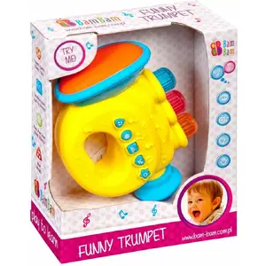 Toy Trumpet Bambam BamBam Zabawna Trąbka (359911) — children's musical toy, plastic, handheld