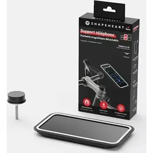 Bicycle Phone Mount Shapeheart STEM M — stem cap headset attachment for handlebars