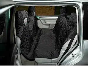 Hobbydog 220 Car Seat Cover with Velcro, Black