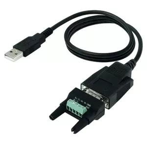 ROLINE 12.02.1174 serial cable Black USB Type-A RS-422/RS-485