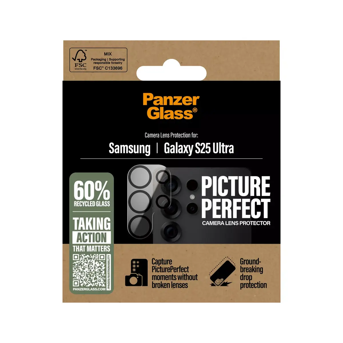 Защитное стекло PanzerGlass Samsung Galaxy S25 Ultra Photo 3