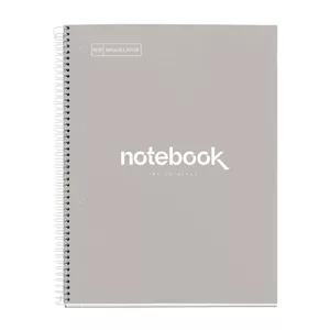 Writing Notebook MAUL A466282 A4 80 Sheets Grey