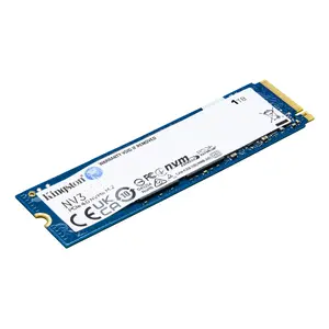 Kingston NV3 1TB M.2 NVMe PCIe 4.0 iekšējais cietvielu diskdzinis ar 3D NAND tehnoloģiju un 6000 MB/s lasīšanas ātrumu