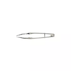 KitchenCraft stainless steel food tongs GB40KCTONGS23 23 cm, locking ring, dishwasher-safe
