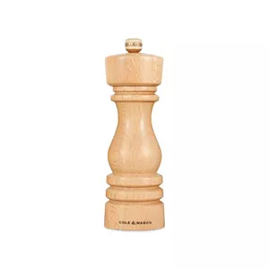 Pepper grinder Cole & Mason London Beechwood 180 mm – Precision+ carbon steel mechanism, adjustable grind