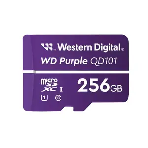 MicroSDXC Western Digital 256 GB Class 10 UHS1 WD Purple SC QD101