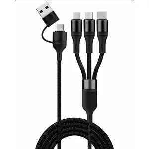 Charging Cable No name N940 — 3-in-1 USB cable with Type-C, Lightning and Micro-USB, 2.4A