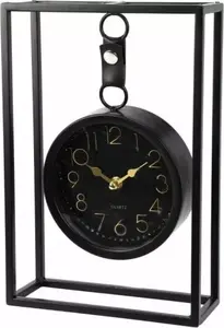 Настольные часы KOOPMAN KO996174 металлические 20x31 см черные