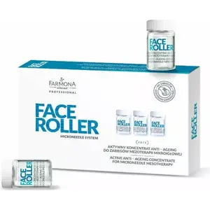 Serum concentrate, Farmona Face Roller active anti-ageing, 5 x 5 ml ampoules