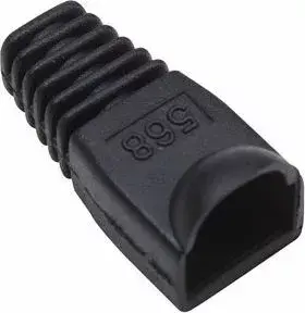 Кабельный чехол INTELLINET 504355 для разъёмов RJ-45, чёрный