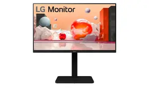 LG 24BA560 Компьютерный монитор 23.8" Full HD 1920 x 1080 LED IPS Черный Встроенные динамики USB-хаб VESA Регулировка высоты