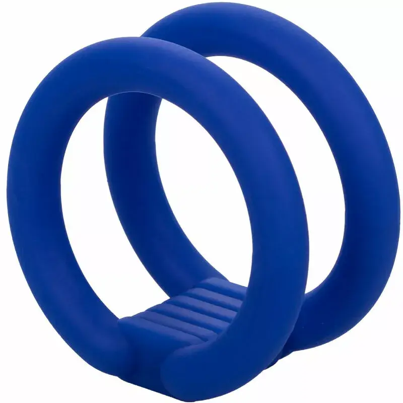 Клетка для пениса CALEXOTICS Admiral Dual Blue Photo 2