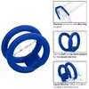 Клетка для пениса CALEXOTICS Admiral Dual Blue Photo 4