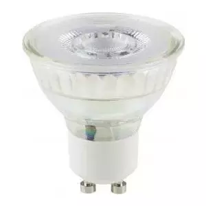 Лампочка LED EGLO 110149, цоколь GU10, 5 Вт (экв. 50 Вт), 345 лм, 3000 K тёплый белый, CRI 82, угол 90°