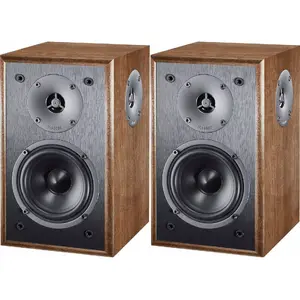 Studio monitor speakers Magnat S10 D walnut pair — 2-way bookshelf monitors, 60 W RMS, 42–32 kHz, 8 Ω