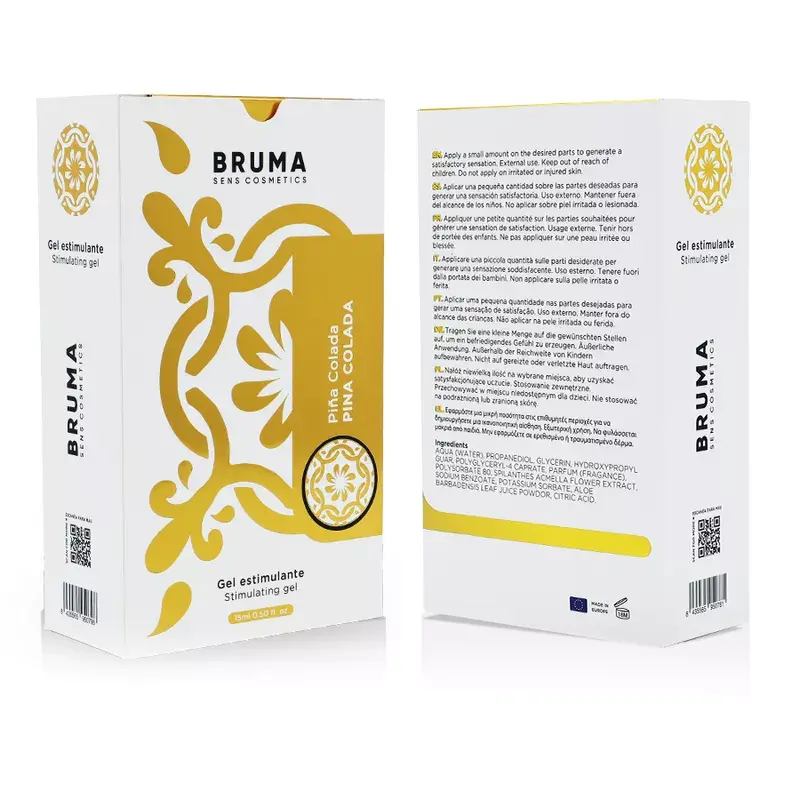 Masāžas eļļa BRUMA PINA COLADA 15 ml Photo 7