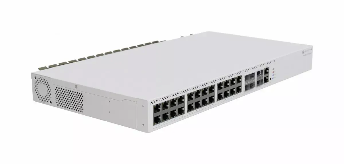 Pārvaldāms slēdzis Mikrotik CRS326-4C+20G+2Q+RM Photo 3