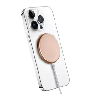 Wireless Charger Crong MagSpot CRG-MS15W-GLD Fast Charging Gold