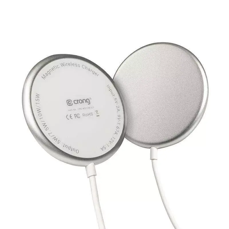 Wireless Charger Crong MagSpot CRG-MS15W-SLV Photo 4