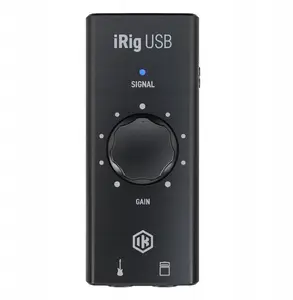 Audio interface ik multimedia iRig USB 24-bit 96kHz — USB audio interface for recording and playback