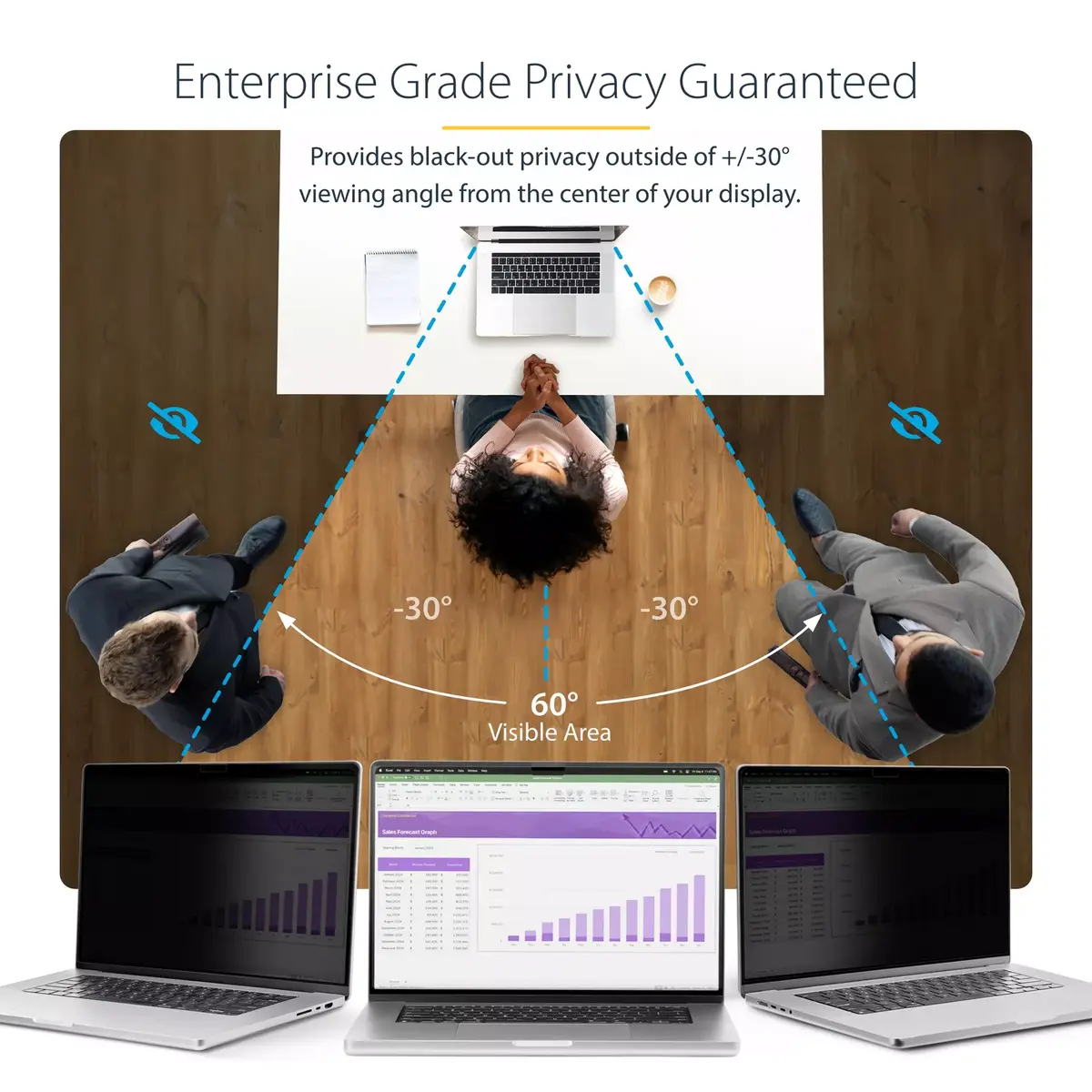 Privātuma ekrāna filtrs StarTech 13-collu MacBook Air M2/M3 Photo 8