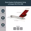 StarTech.com x4 PCI Express 3.0 to M.2 PCIe NVMe SSD Adapter Photo 8