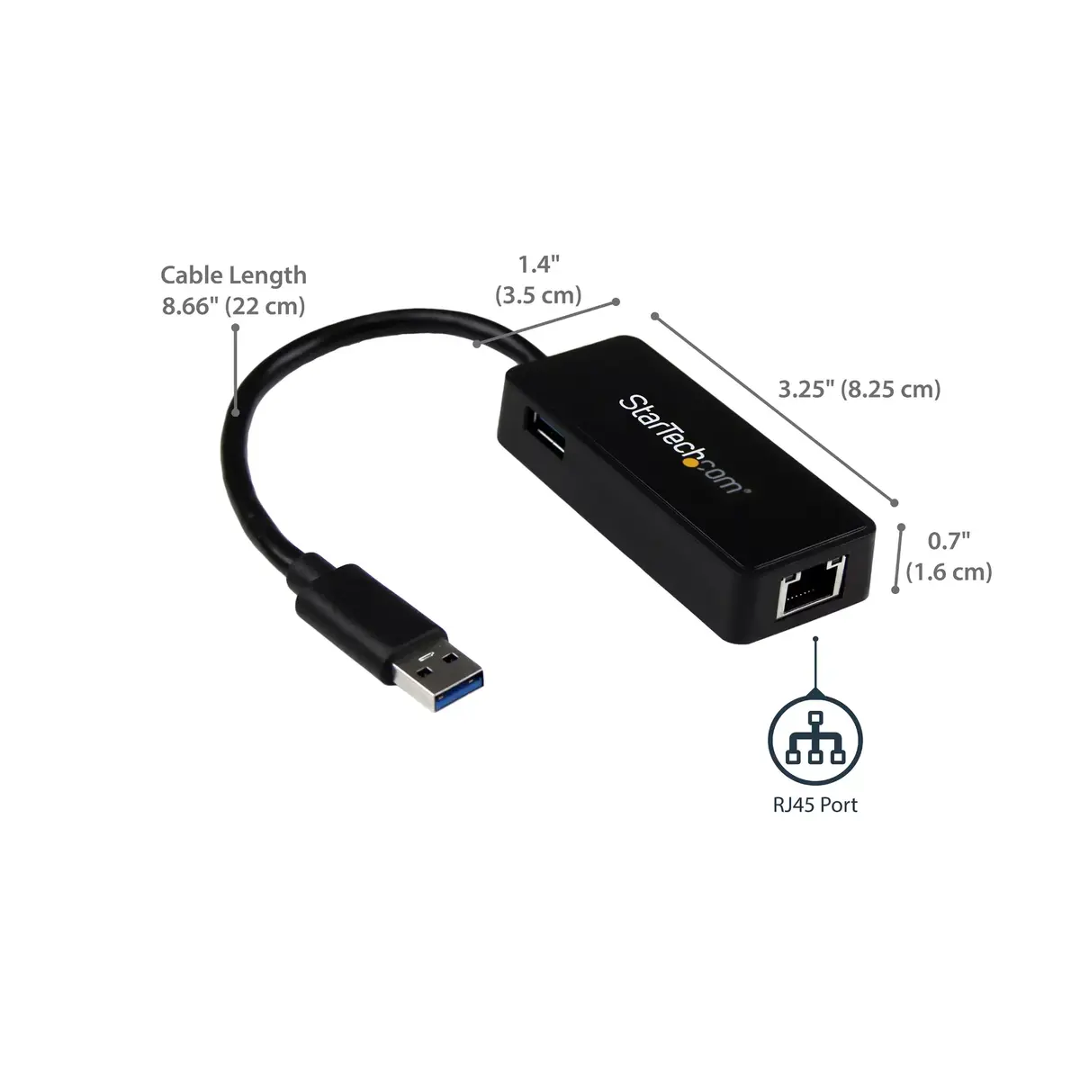USB 3.0 to Gigabit Ethernet Adapter StarTech.com USB31000SPTB Photo 9