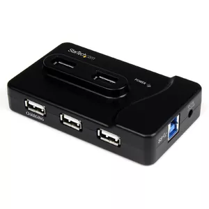 StarTech.com 6 портовый USB 3.0 / USB 2.0 комбинированный хаб с 2А зарядным портом