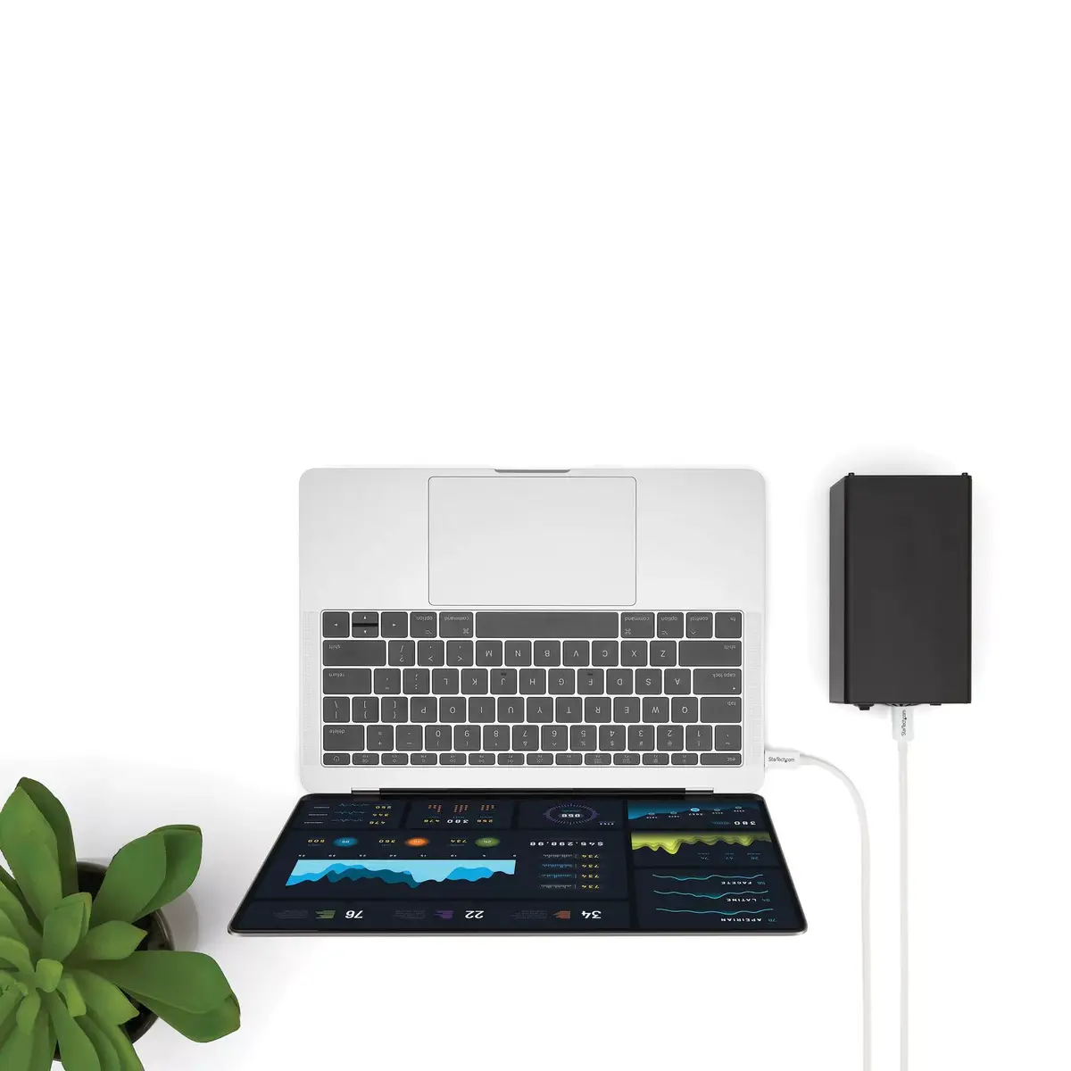 Thunderbolt 3 Cable StarTech.com TBLT3MM2MW Photo 3