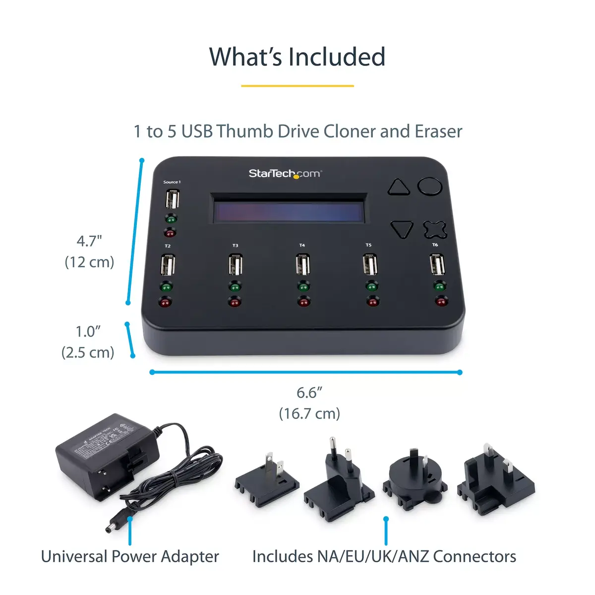 USB flash drive duplicator StarTech.com 5 copies USBDUP15 Photo 9