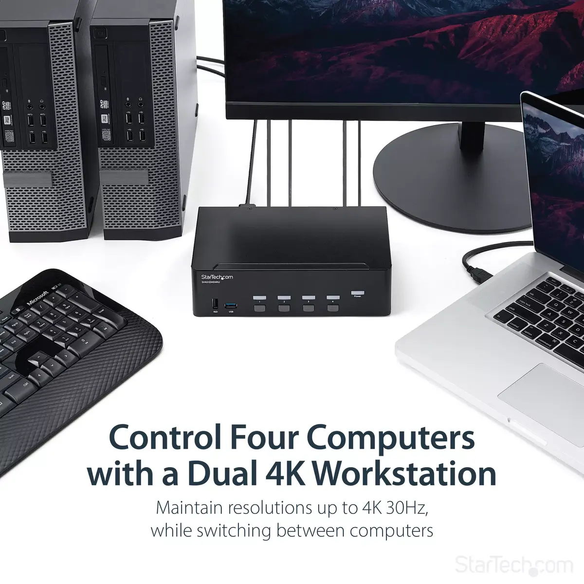 KVM slēdzis StarTech.com 4 porti HDMI Photo 8