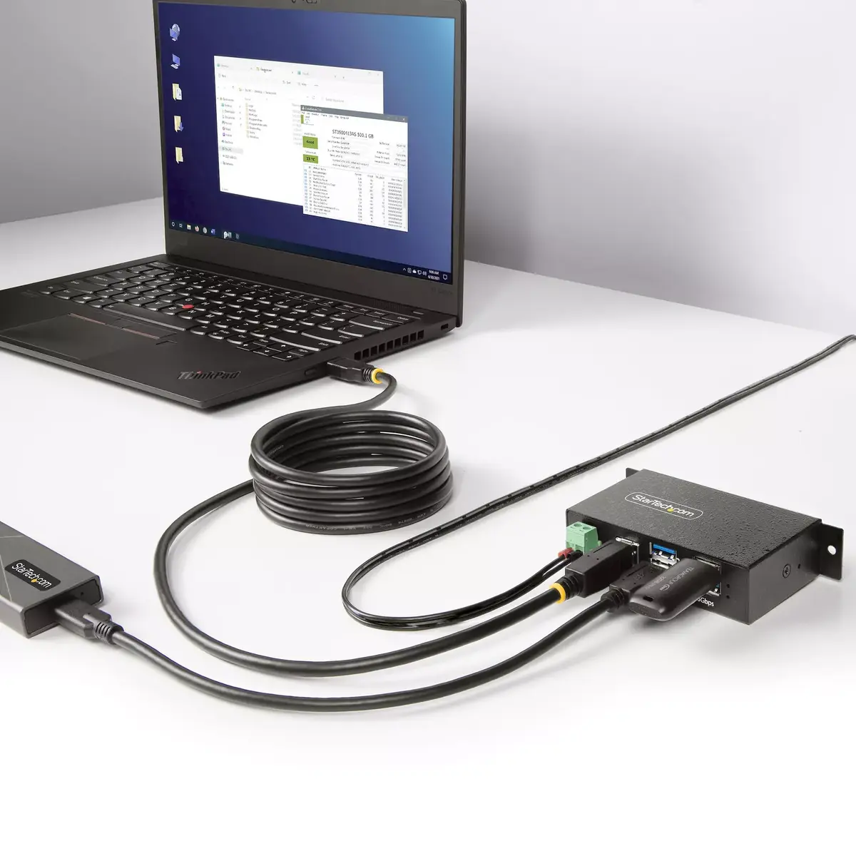USB хаб StarTech.com 5G4AINDRM-USB-A-HUB Photo 6