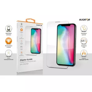 Aizsargstikls ALIGATOR GLA0260 priekš Samsung Galaxy A15 4G/5G — rūdīts stikls, cietība 9H