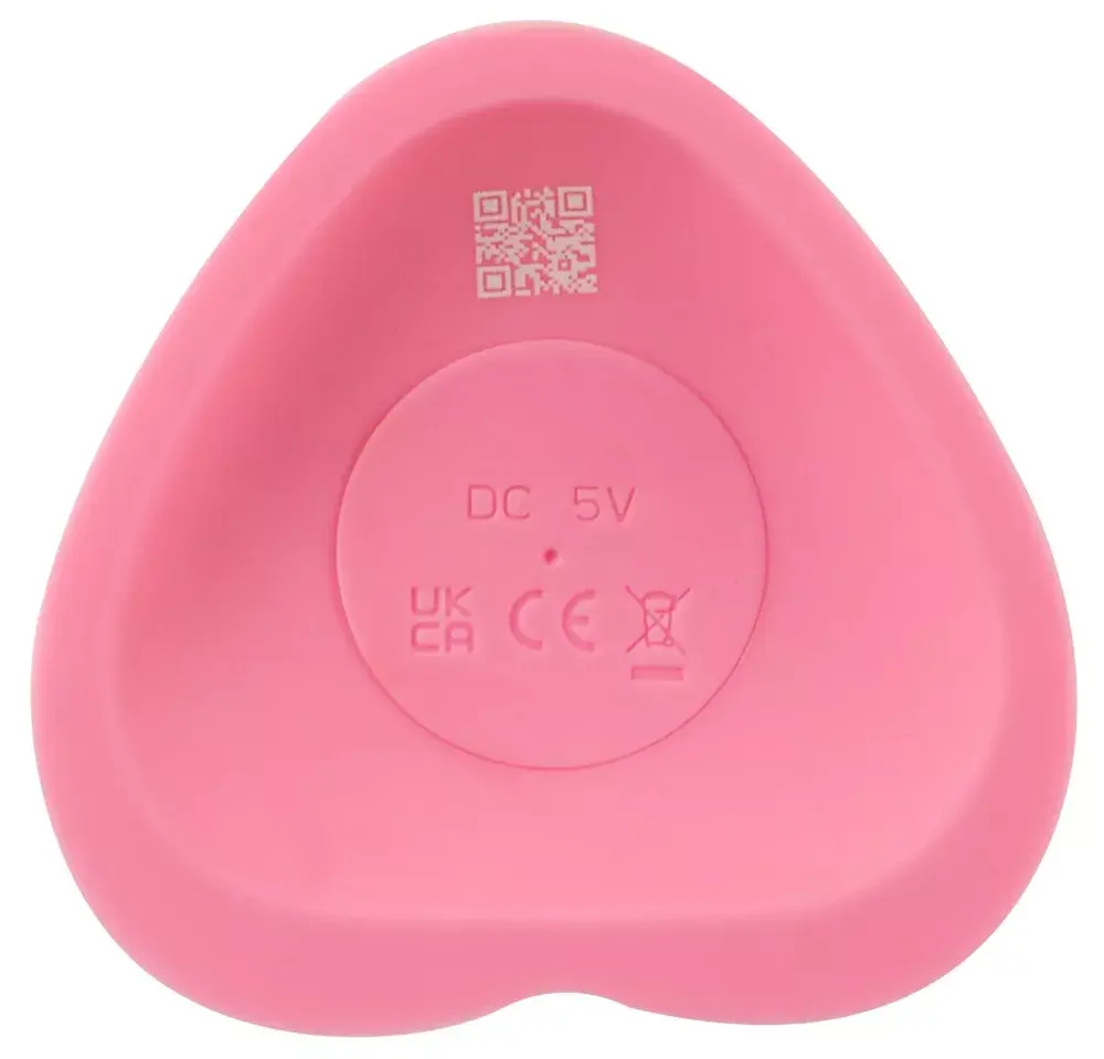 Вибратор you2toys Heart Guy Pink — силикон 19 см Photo 6